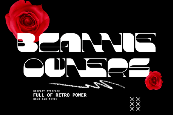 Beannie Owners: A Retro Display Typeface for Bold Editorial Design