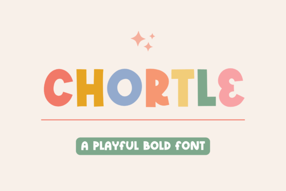 Chortle: A Bold Display Font for Quirky Campaigns
