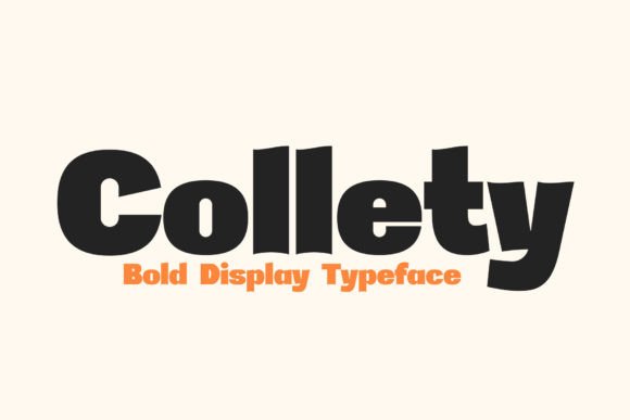 Collety: A Bold Display Font for Modern Editorial Design