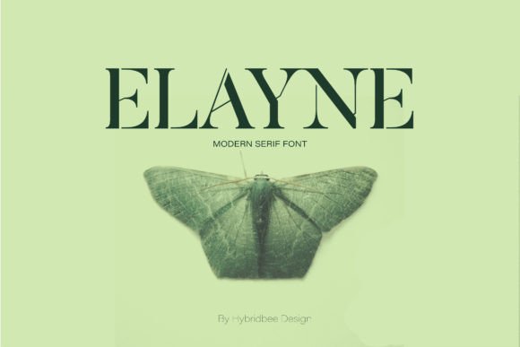 Elayne: A Modern Serif Font for Elegant Branding