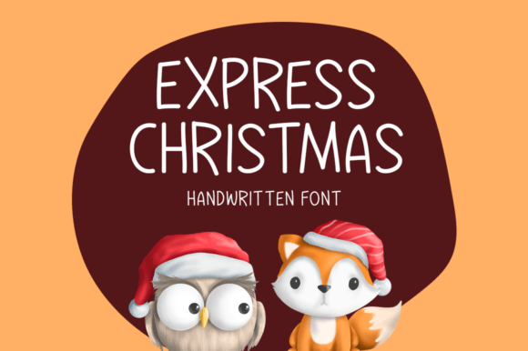 Express Christmas Font for Editorial Design