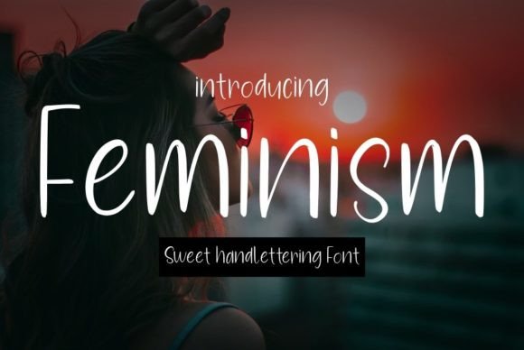 Feminism Font: Playful Type for Makers