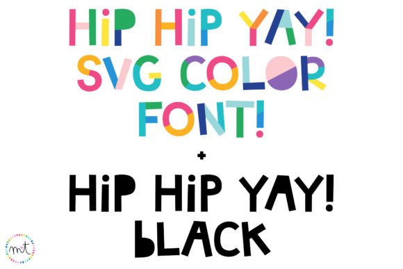 Hip Hip Yay Typeface for Bold Editorial Design
