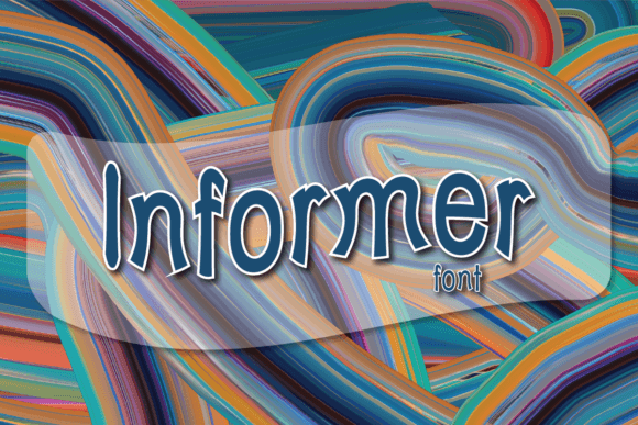 Informer: The Fun Display Font for Branding