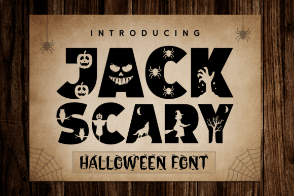 Jack Scary: A Bold Display Font for Editorial Design