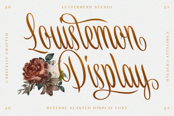 Louislemon Display Typeface for Editorial Design