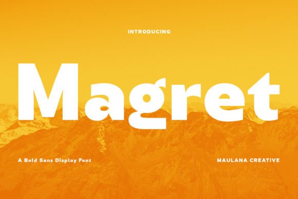 Magret Font: A Modern Sans Serif for Crafters
