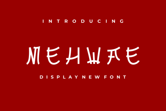 Mehwae Typeface for Distinctive Brand Identity
