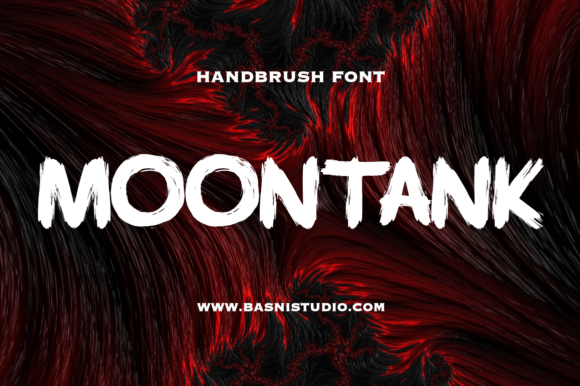 Moontank: The Handbrush Typeface for Branding