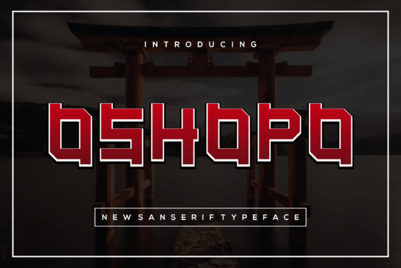 Oshopo Font: Bold Display Typeface for Modern Campaigns