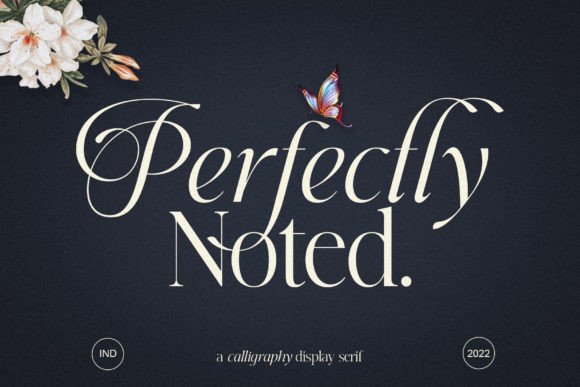 Perfectly Noted: A Serif Font for Digital Elegance