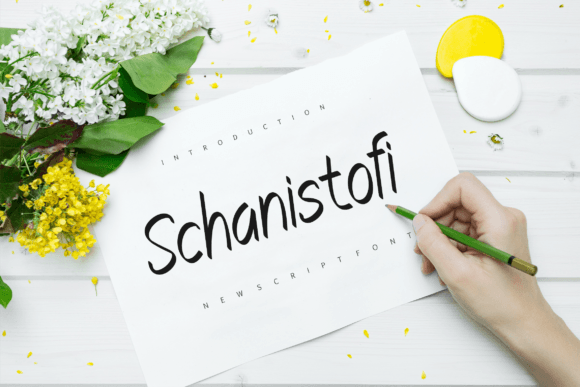 Schanistofi Font: A Bold Typeface for Branding