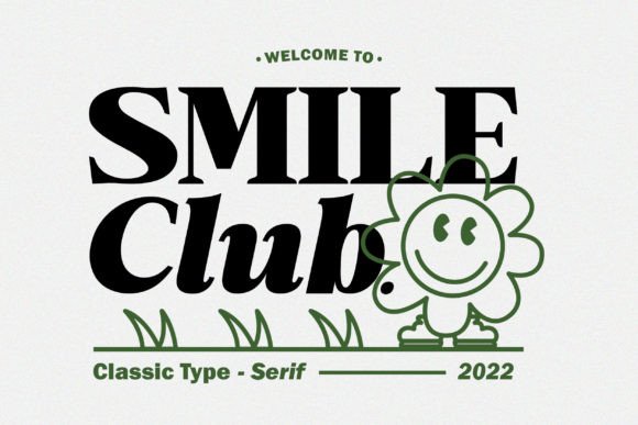 Smile Club Typeface Review for Brand Design