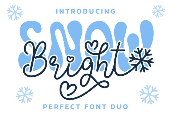 Snow Bright Duo: A Playful Typeface for Makers