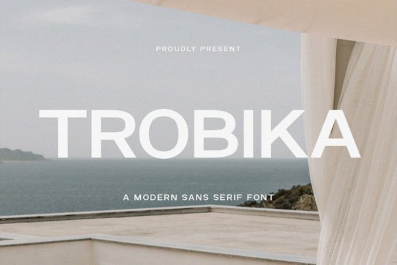Trobika Typeface Review for Makers