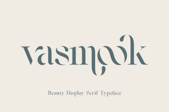 Vasmook: A Modern Serif Font for Elegant Branding